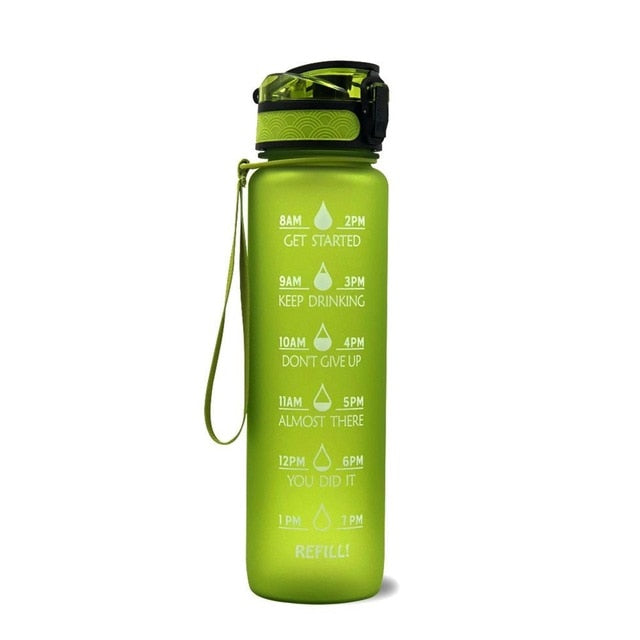 Daily Water: Motivation Water Bottle